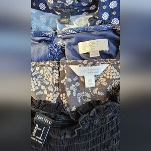 Lot Of  Women's Dresses Sleeveless & Maxi Dresses, Blouse Size 2P & Small